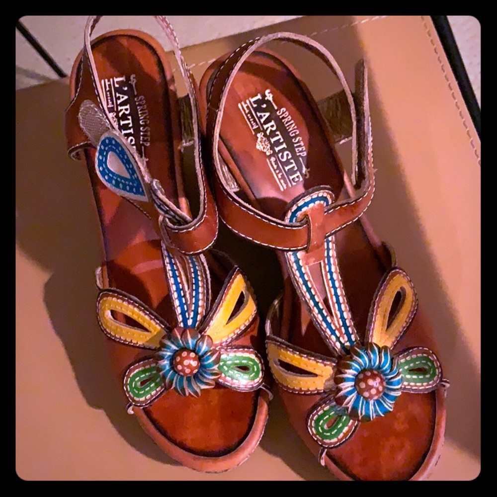 🌸 spring wedge sandals ☀️